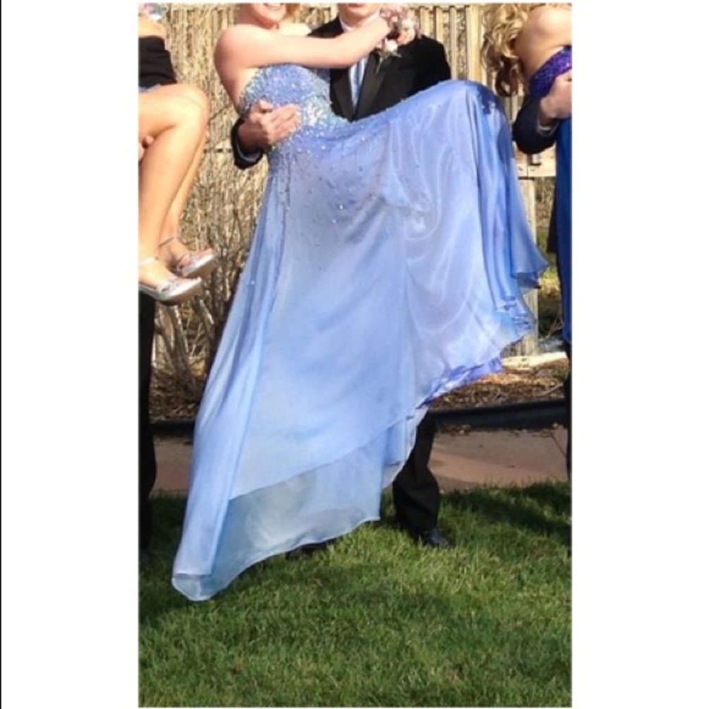 Host Pick! Periwinkle Prom Dress ✨💜 - Picture 4 of 5